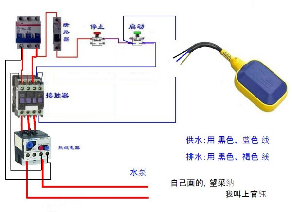 浮球液位自动控制器